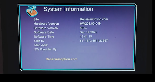 GX6605s F1, F2 Hw203.00.049 HD Receiver New Software