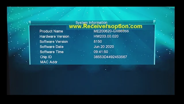STAR TRACK GX6605S U26 LATEST SOFTWARE WITH YOUTUBE OK 20 JUNE 2020
