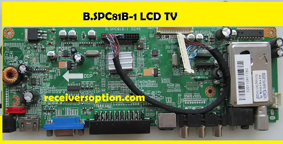 Download B.SPC81B-1 LCD TV Board Firmware