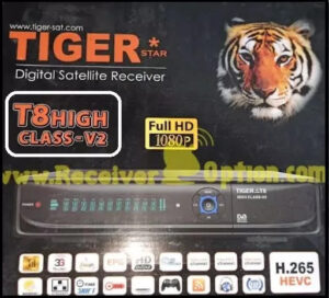 Tiger T8 High Class V2 Hd Receiver New Software V4.87 25 September 2023